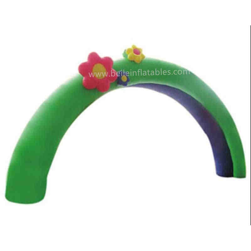 Flower half round Inflatable arch