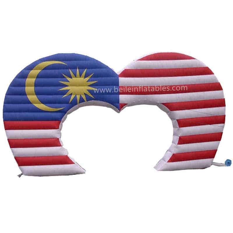 Heart Shape Inflatable arch