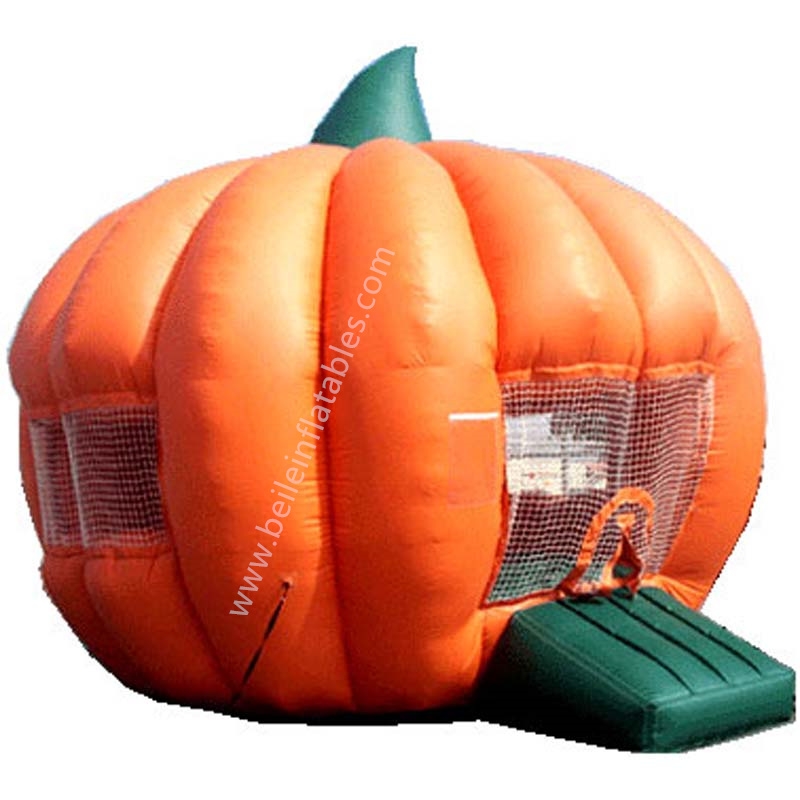 Inflatable pumpkin bouncer