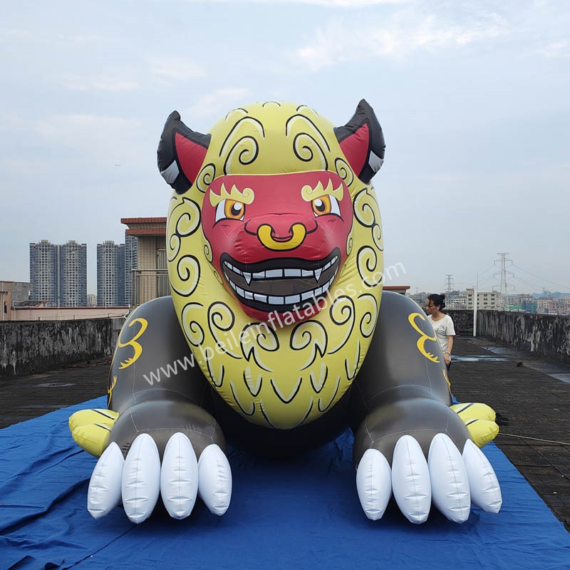 inflatable guardian lion