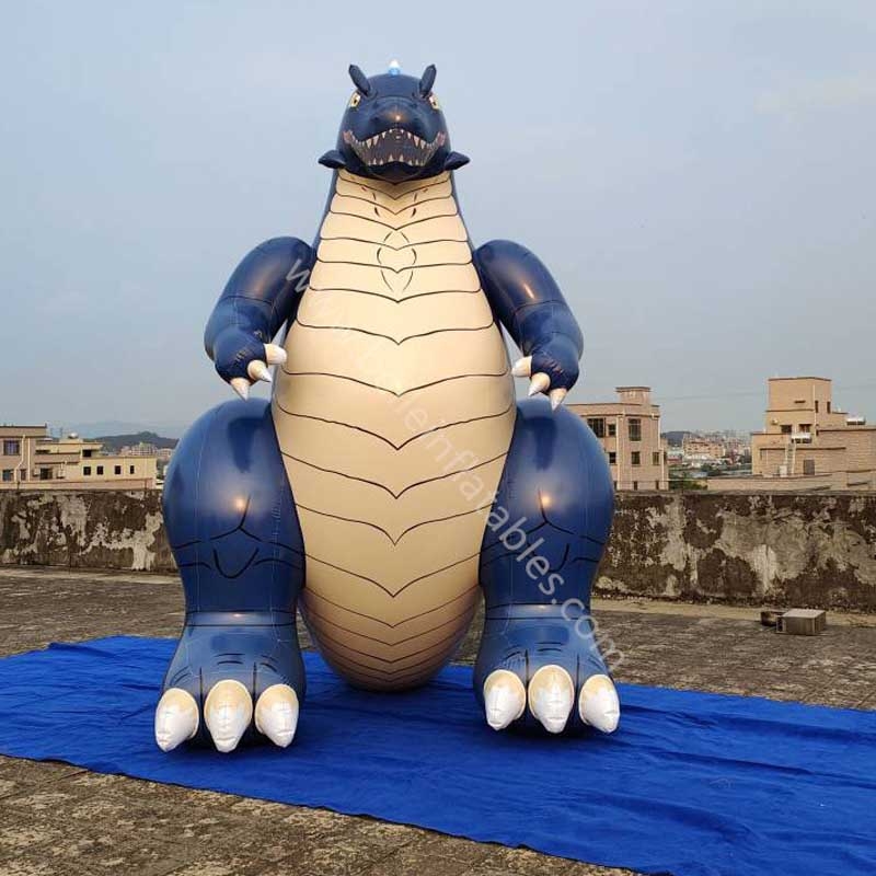 Inflatable stand dragon