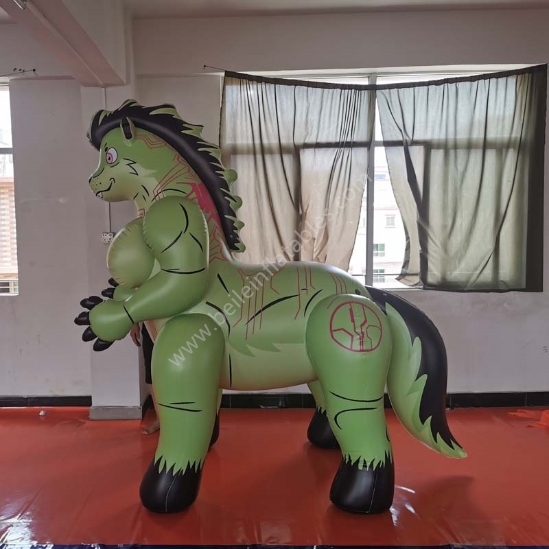 pvc inflatable horse