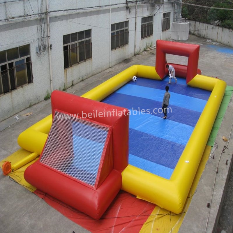 Inflatable football field