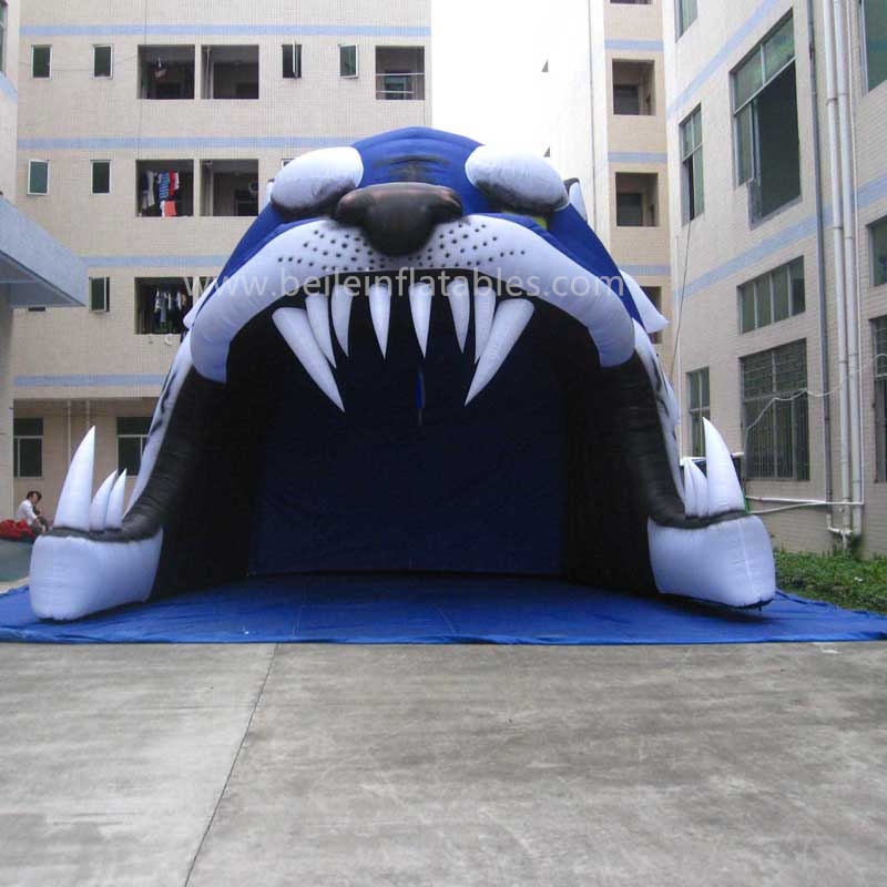 Inflatable Tiger tunnel